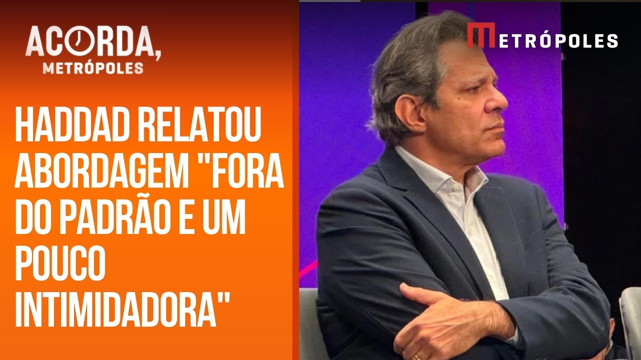 "Vaza daqui", teriam dito policiais a motorista de Haddad em abordagem