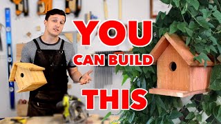 EASIEST DIY Birdhouse with Minimal Tools Every Ste