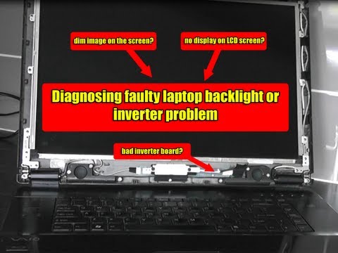 how to know lcd inverter is bad