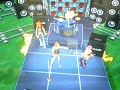 2 tough guys playing with 4 four hands metal heavy lady on wii 100% with a wiimote.
player 1: green + red + starpower (fingers on b and d-pad right and up)
player 2: yellow + blue + orange (fingers on a, 1 and 2