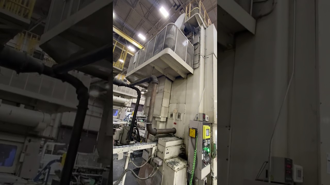 1500 TON AIDA KNUCKLE JOINT PRESS, MODEL PK-1500