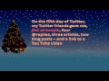 The Twelve Days of Twitter