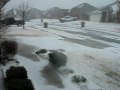 Beginning of Winter Storm in Norman, OK Christmas Eve 2009