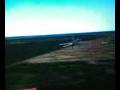 aterrisaje de f 16 en rd (simulator)