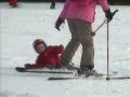 Skieen met Emma in Pec pod snezkou