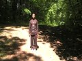 Steve practicing Juilong Flying Dragon Qigong in the Catskills