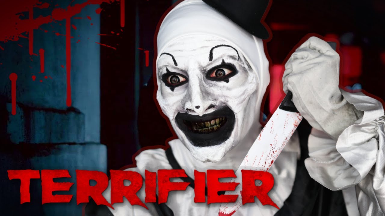 Art The Scary Clown Makeup Tutorial🤡🖤【Terrifier】| Halloween 2022 | Madalyn Cline