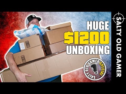 Huge $1200 Airsoft Unboxing! 