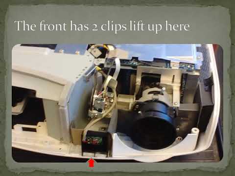how to repair dlp projector