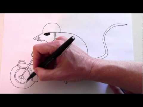 how to draw ralph s. mouse