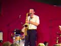 James Alsop on tenor sax - Fraud, QEH, 12 Oct 2007