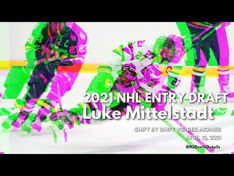 2021 NHL Draft | Luke Mittelstadt (#22) Shift by Shift vs Des Moines, April 13, 2021