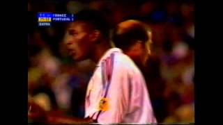 EM 2000: Die letzten Minuten im Halbfinale zwischen Portugal und Frankreich