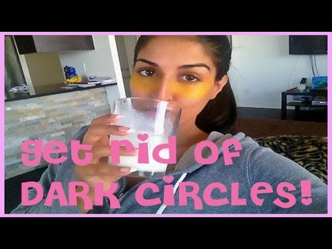 how to get rid of purple under eye circles