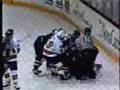 Wild AHL hockey brawl