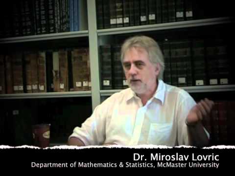 mcmaster University Math - Dr. Miroslav Lovric (Department of Mathematics & Statistics, McMaster University) shares some final thoughts about teaching and learning. Part of a series of...