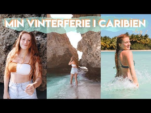 👙min vinterferie i Caribien // cinematisk rejse vlog 🌞