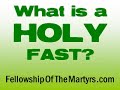 What is a HOLY Fast? What does God REALLY want?