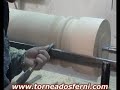 torneado en madera \"columna 2.50 3� parte\"