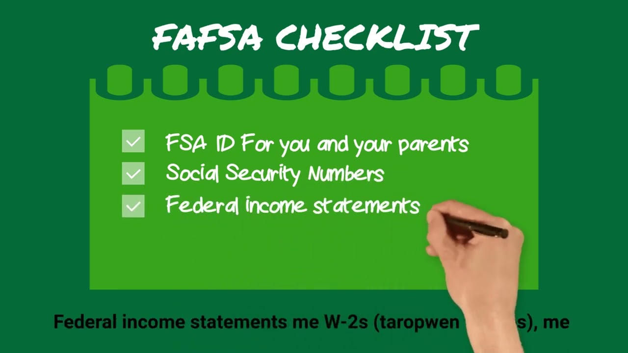 FAFSA FSA ID - Chuukese