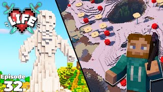 X Life : Starting a New Server Project & The Statue!!! #32 Minecraft Modded Survival