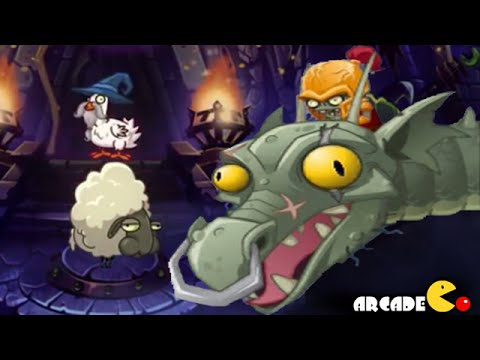 Plants Vs Zombies 2 Dark Ages: Part 2 FINALLY HERE Night 11 Walkthrough Wizard Zombies Sheep
