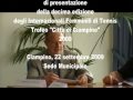 Ciampino: presentazione degli Internazionali Femminili di Tennis 2009