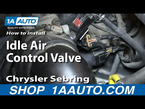 How To Install Replace Idle Air Control Valve 2.7L 2001-06 Chrysler Sebring Dodge Stratus