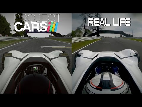 Project CARS Vs Real Life - Bac Mono @ Oulton Park