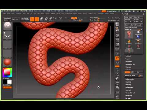 how to apply texture in zbrush