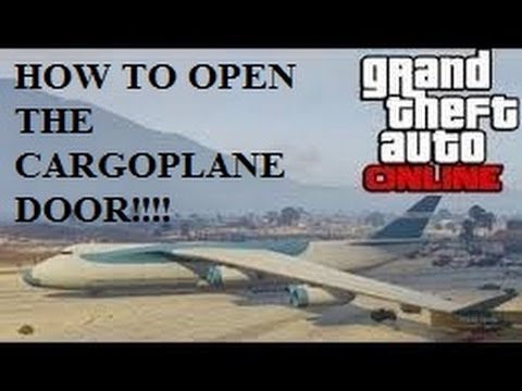 how to open cargo door gta v
