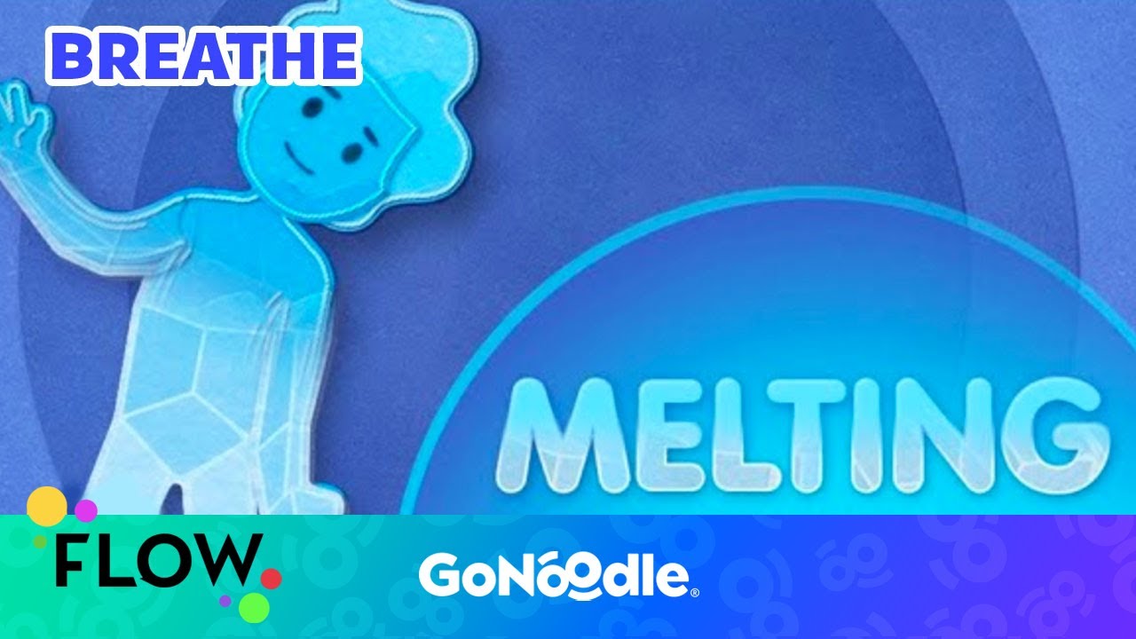 Melting Exercise - Learn To Destress | Guided Meditiation For Kids | Breathing Exercises | GoNoodle