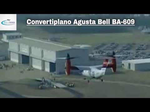 Video promozionale del convertiplano Agusta Bell BA 609