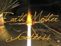 The making of a lampwork glass goddess bead.. Earth Mother