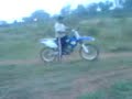 Learning how to do a stoppie