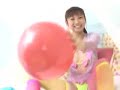 cute girl playing with the balloon(PART5) cute girl playing with the balloon(PART5)