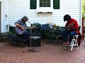 Elgin n Chuck jam with Kat, Mr. Milton and Lee. All on a Line 6 Spider JAM amp .Ibanez ae and a 1983 Gibson SG. Recorded on a Canon A-620