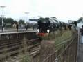 35028 clan line at didcot