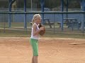 Fast pitch for a 9 yr old!