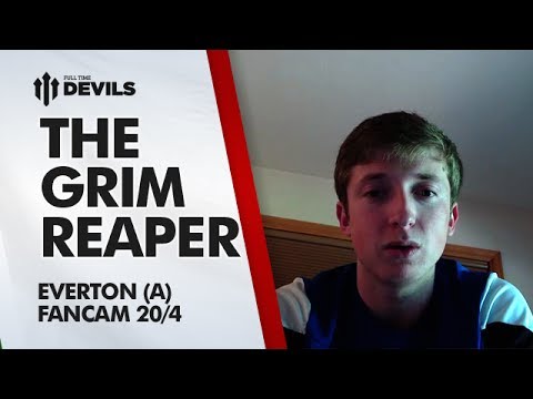 The Grim Reaper! | Everton 2-0 Manchester United | SKYPE FAN CAM