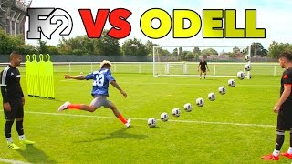 ODELL'S OUTRAGEOUS SOCCER SKILLS | F2 vs Beckham Jr