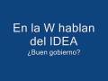 Entrevista en la W, sobre la empresa para el buen gobierno Parte 1