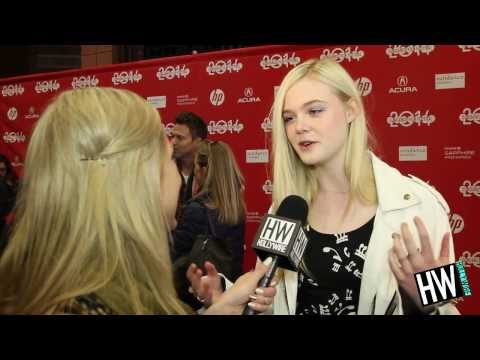 Elle Fanning Opens Up About Sister Dakota & Angelina Jolie! (Sundance 2014)