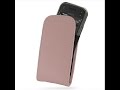 PDair Leather Case for Nokia N97 mini - Vertical Pouch Type (Pink)