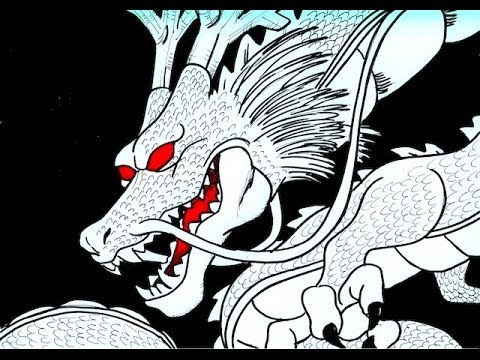 how to draw shenron from dragon ball z
