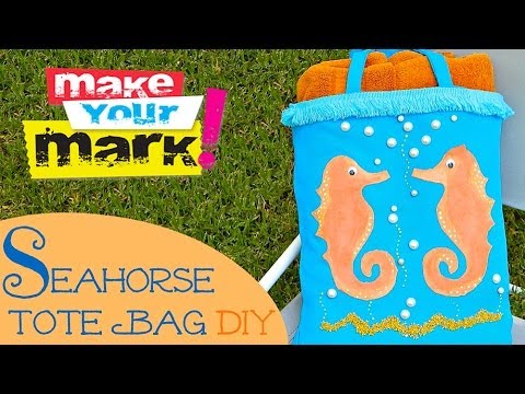 Seahorse Tote Bag