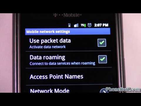 how to turn on internet on samsung galaxy y