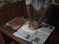 Venison Backstrap with Mushrooms