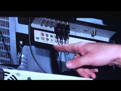 how to connect cd player to samsung tv