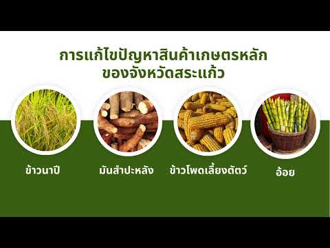 ผลการพัฒนา ปัญหา และข้อเสนอแนะด้านการเกษตรและสหกรณ์ของจังหวัดสระแก้ว ประจำปีงบประมาณ พ.ศ. 2568
